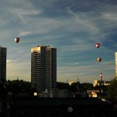 Balony nad Katowicami