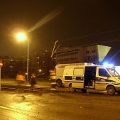 Wypadek na Jana Pawła II 9.12.2009