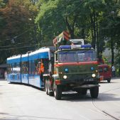 Złamanie pantografu w #2014 22.08.2008