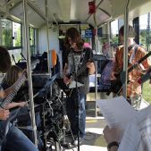 Muzyczny tramwaj na Dzień Dziecka