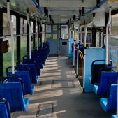 Konstal 105Na #389 - wnętrze