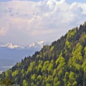 Tatry widziane z Pienin