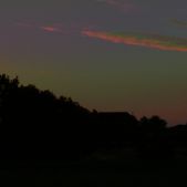 Wschód słońca nad Bydgoszczą