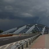 Most Kotlarski przed burzą