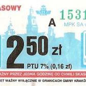Bilet Kraków